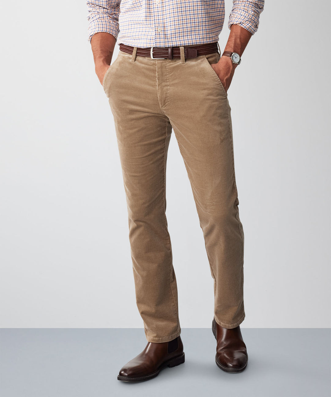 Men's dress corduroy pants best sale