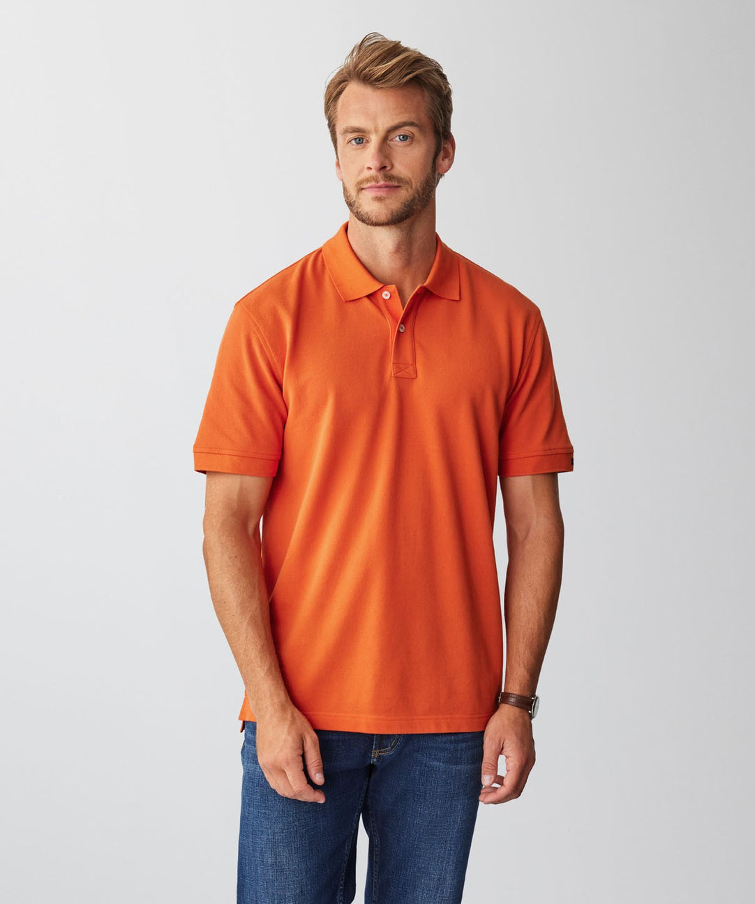 Burnt orange polo best sale