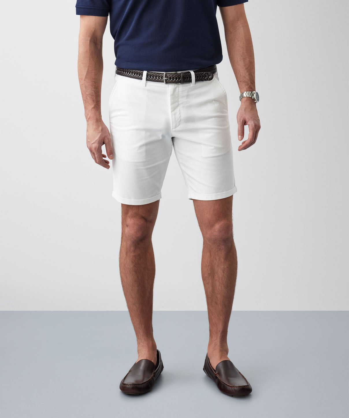 ModernClubShorts-White