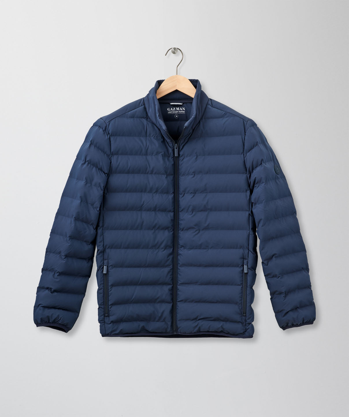 Heatseal Puffer Jacket - Navy - Casual Jackets - GAZMAN