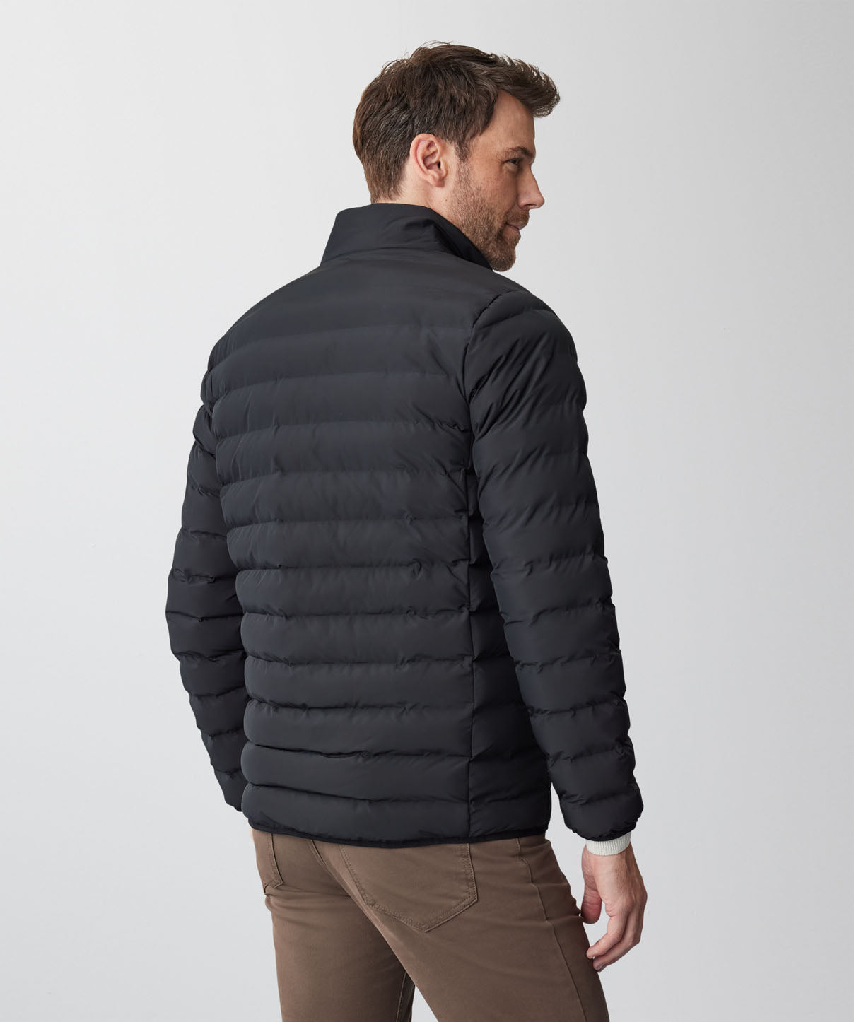 Heatseal Puffer Jacket - Black - Casual Jackets - GAZMAN