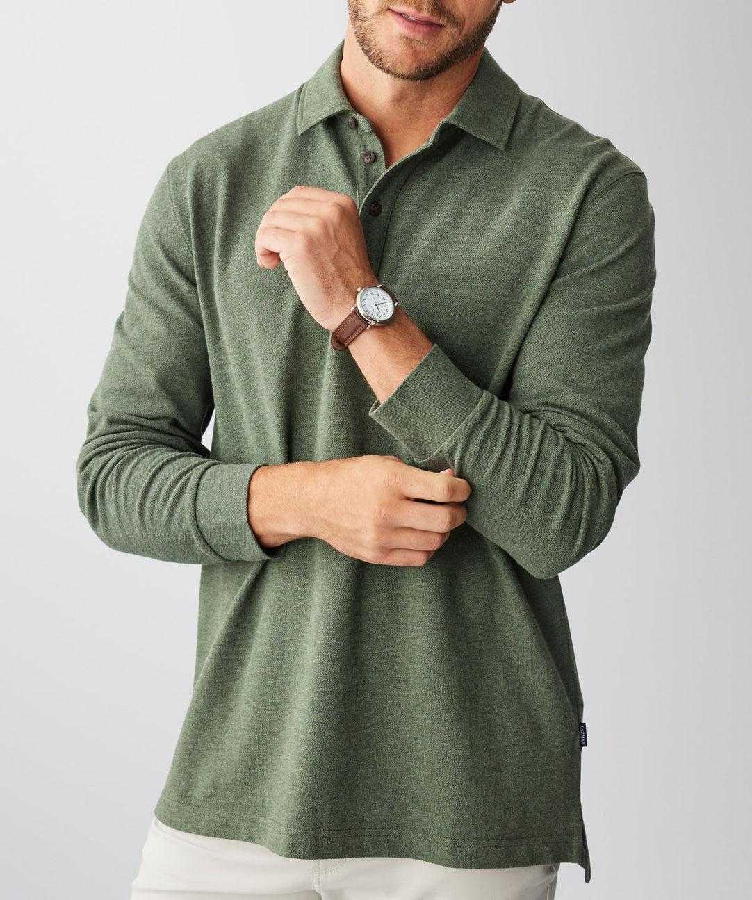 Gazman long sleeve polo best sale