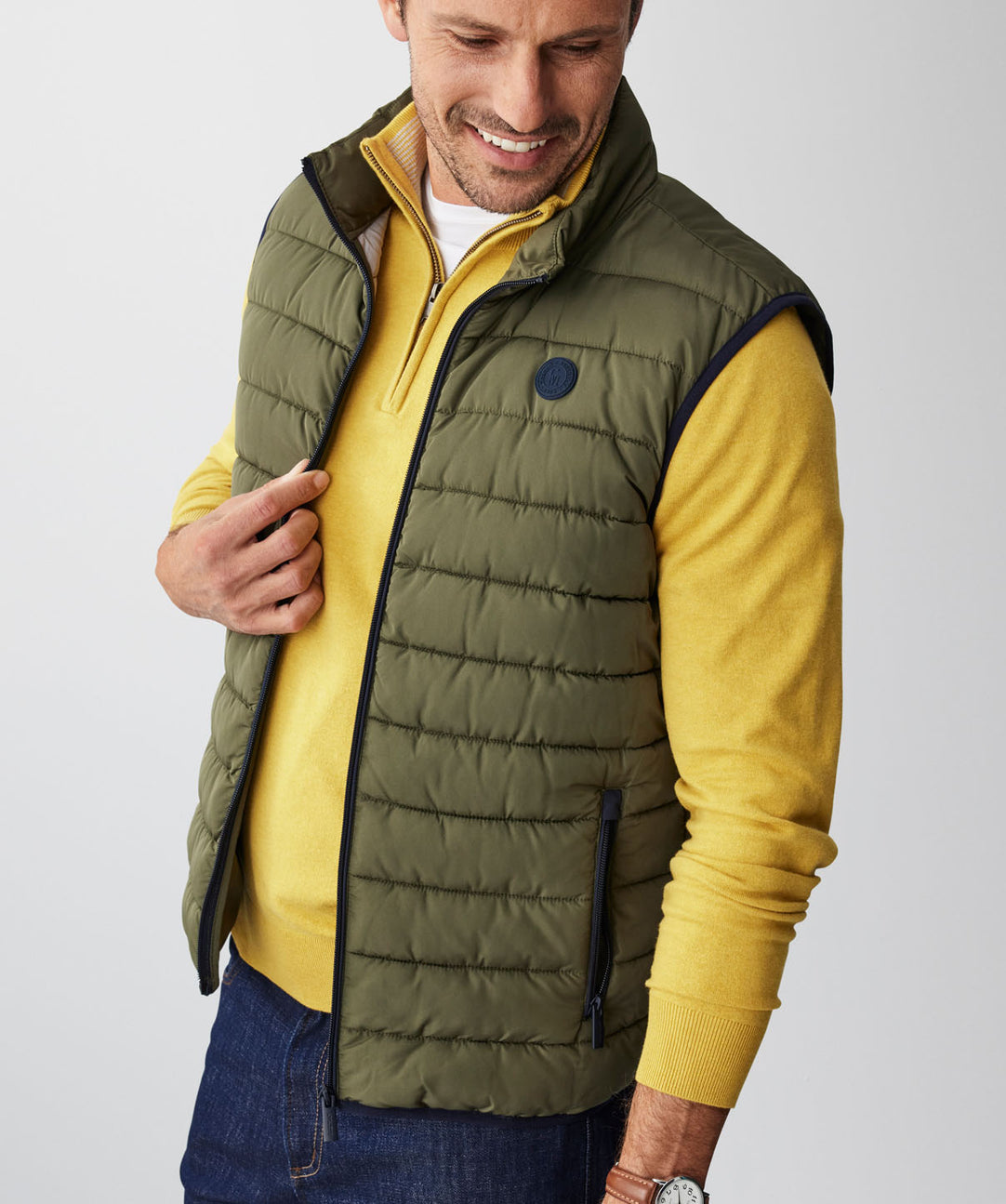 Light weight puffer vest hotsell