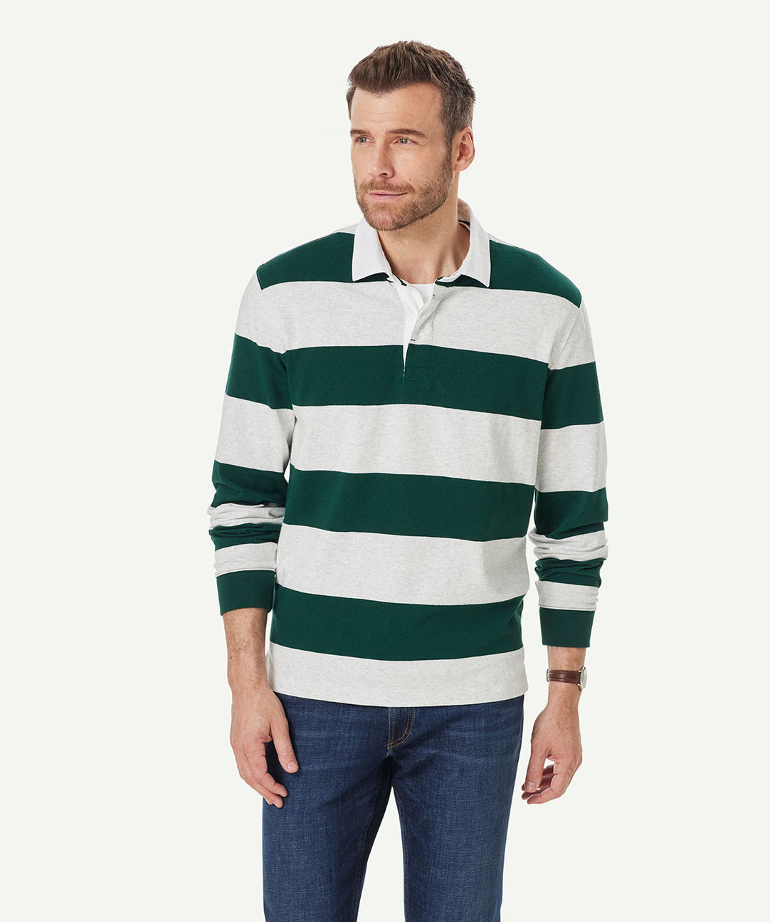 Green and white on sale jumper