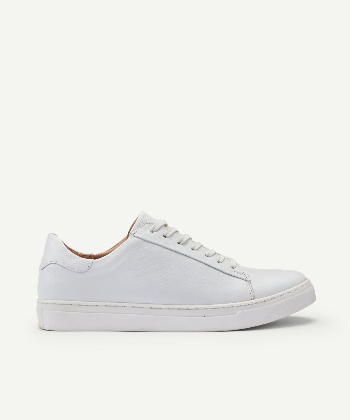 GAZMAN Leather Sneaker - White - Shoes - GAZMAN