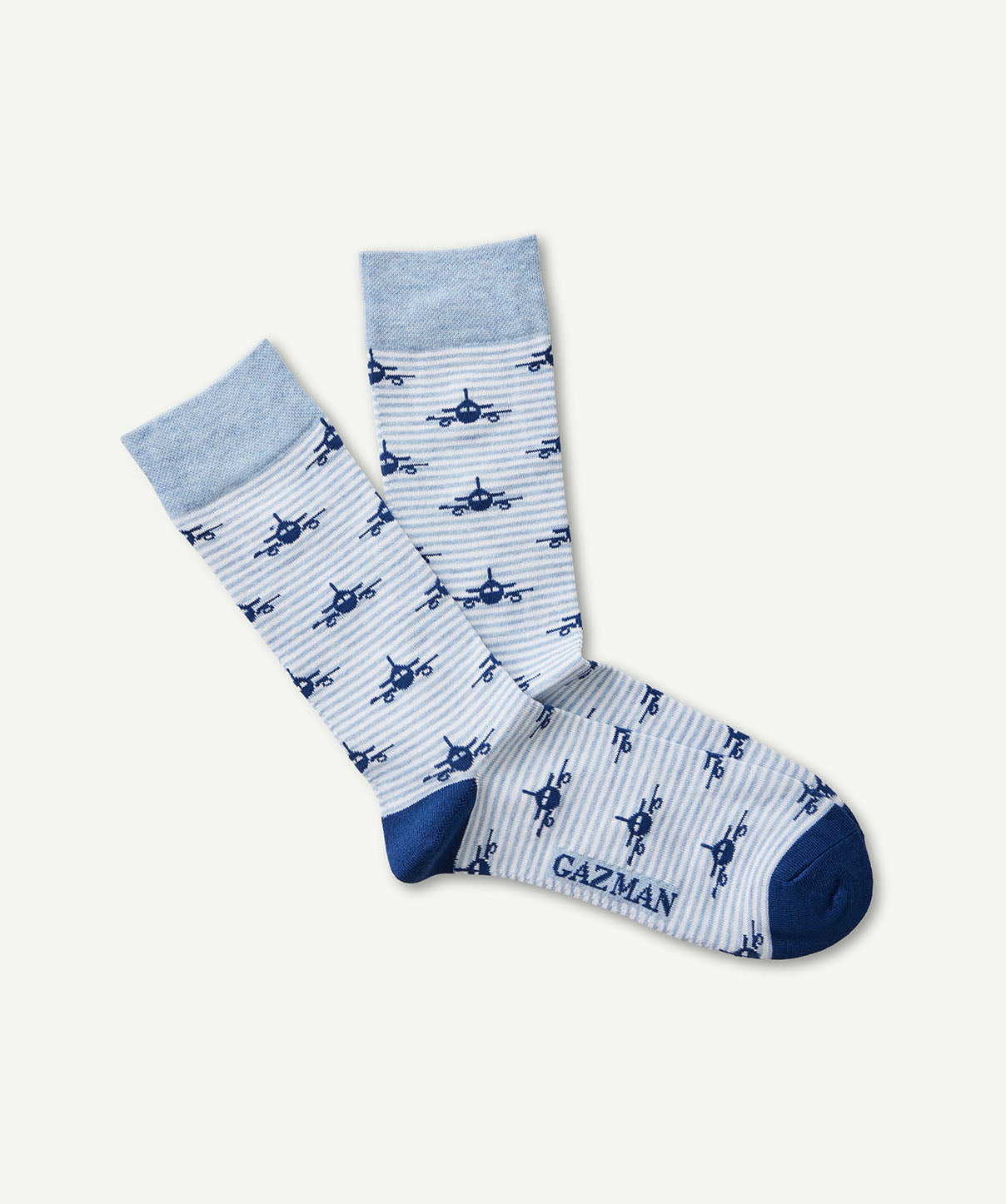 Non Tight Jet Set Sock - Sky Blue - Socks - GAZMAN