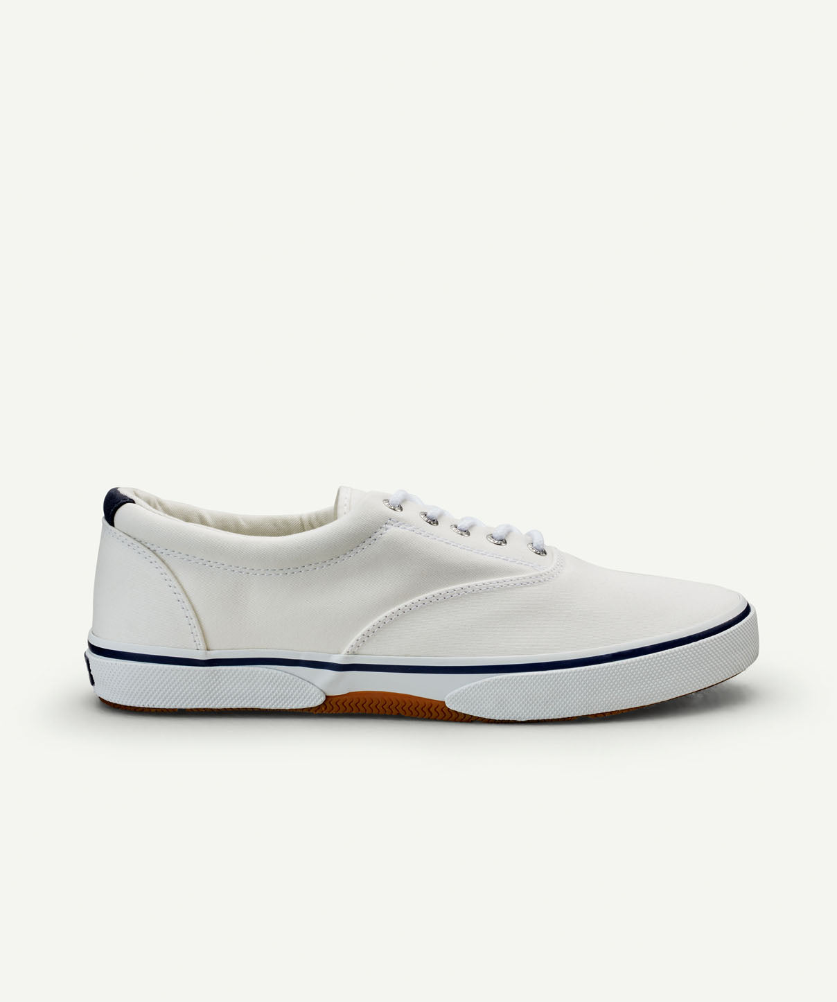 Sperry Halyard Saltwashed Shoe - White - Shoes - GAZMAN