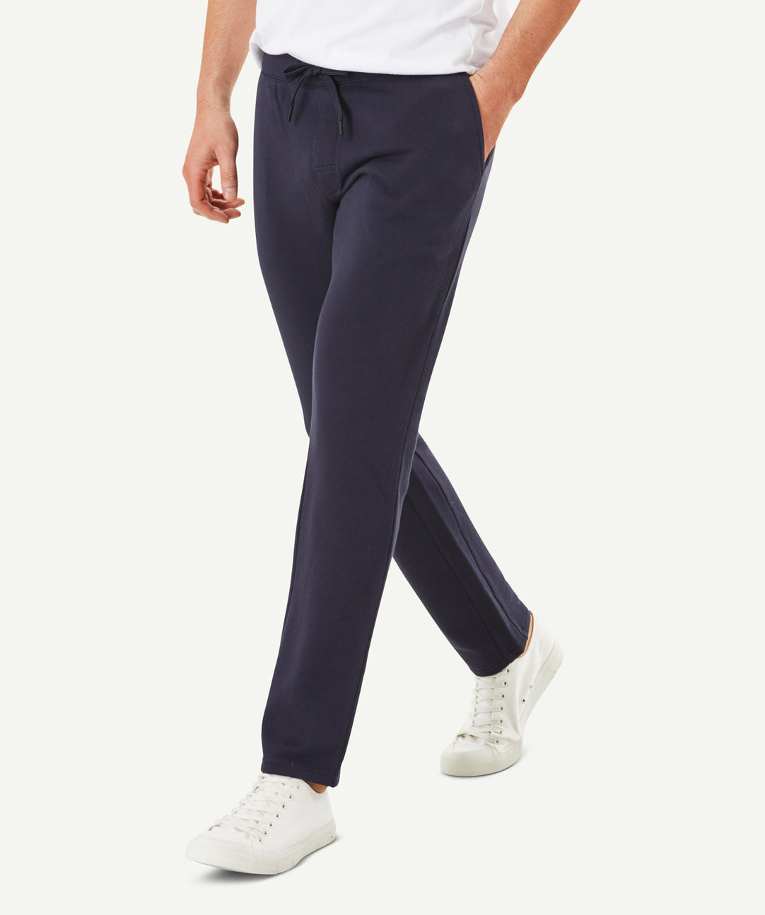 Pure Cotton Track Pants Navy Track Pants GAZMAN