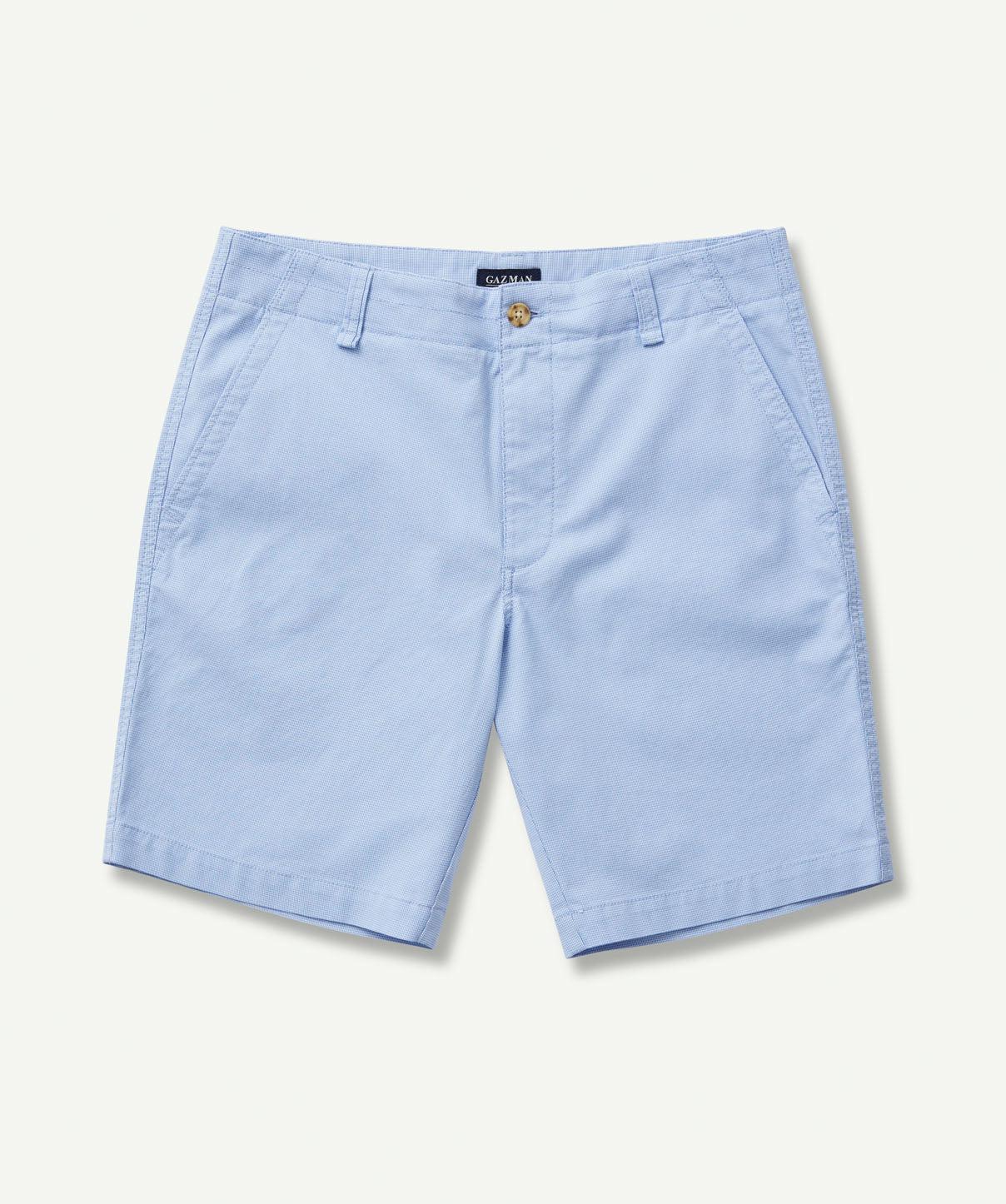 Active Houndstooth Short - Light Blue - Shorts - GAZMAN