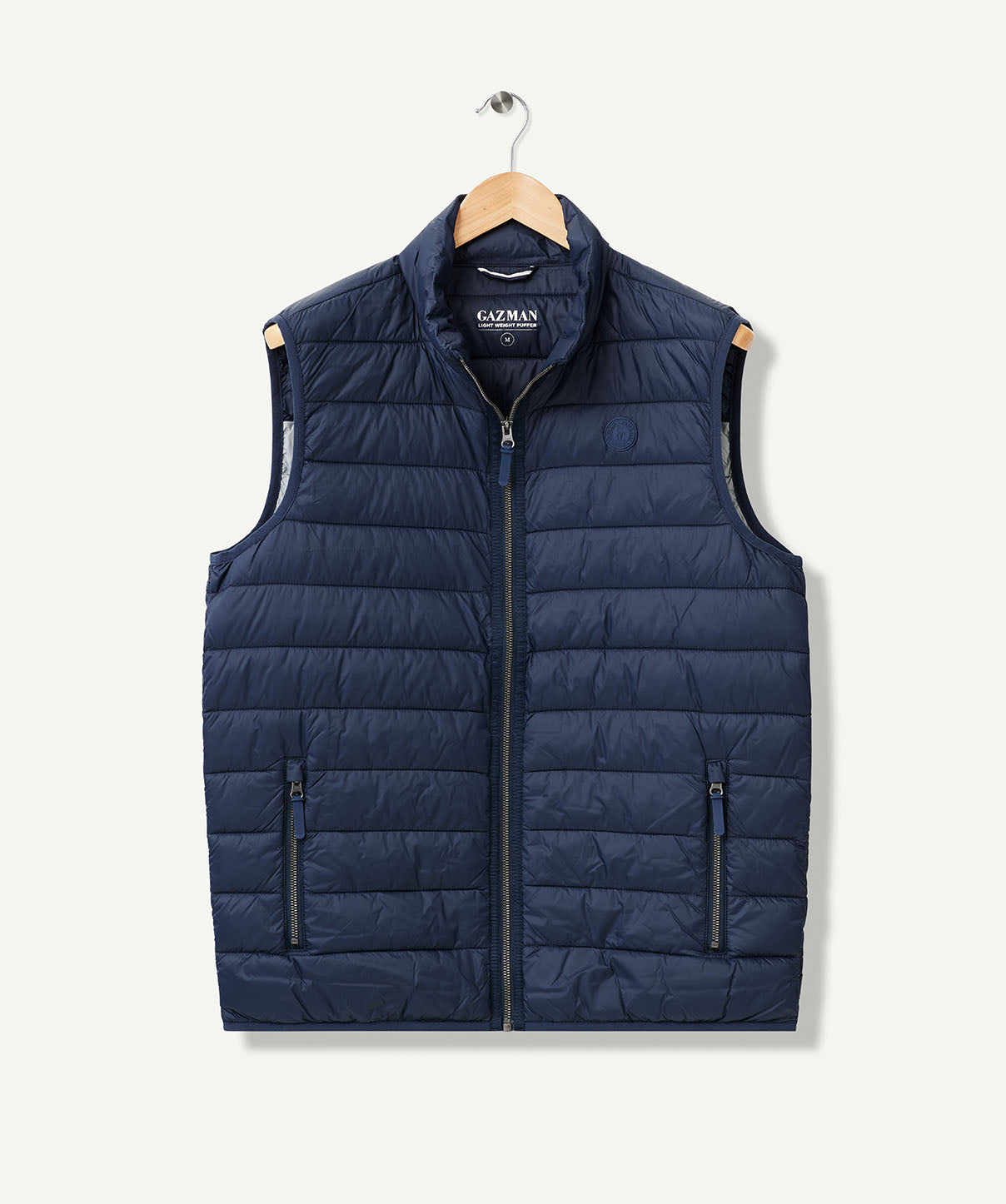 Lightweight Puffer Vest - Navy - Vests - GAZMAN