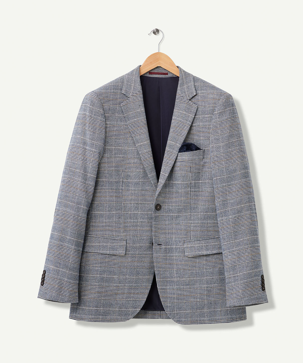 Prince of Wales Check Sports Jacket - Multi Check - Sports Jackets - GAZMAN