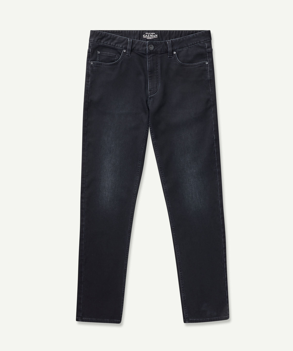 Merricks Knit Modern Fit Jeans - Black - Jeans - GAZMAN