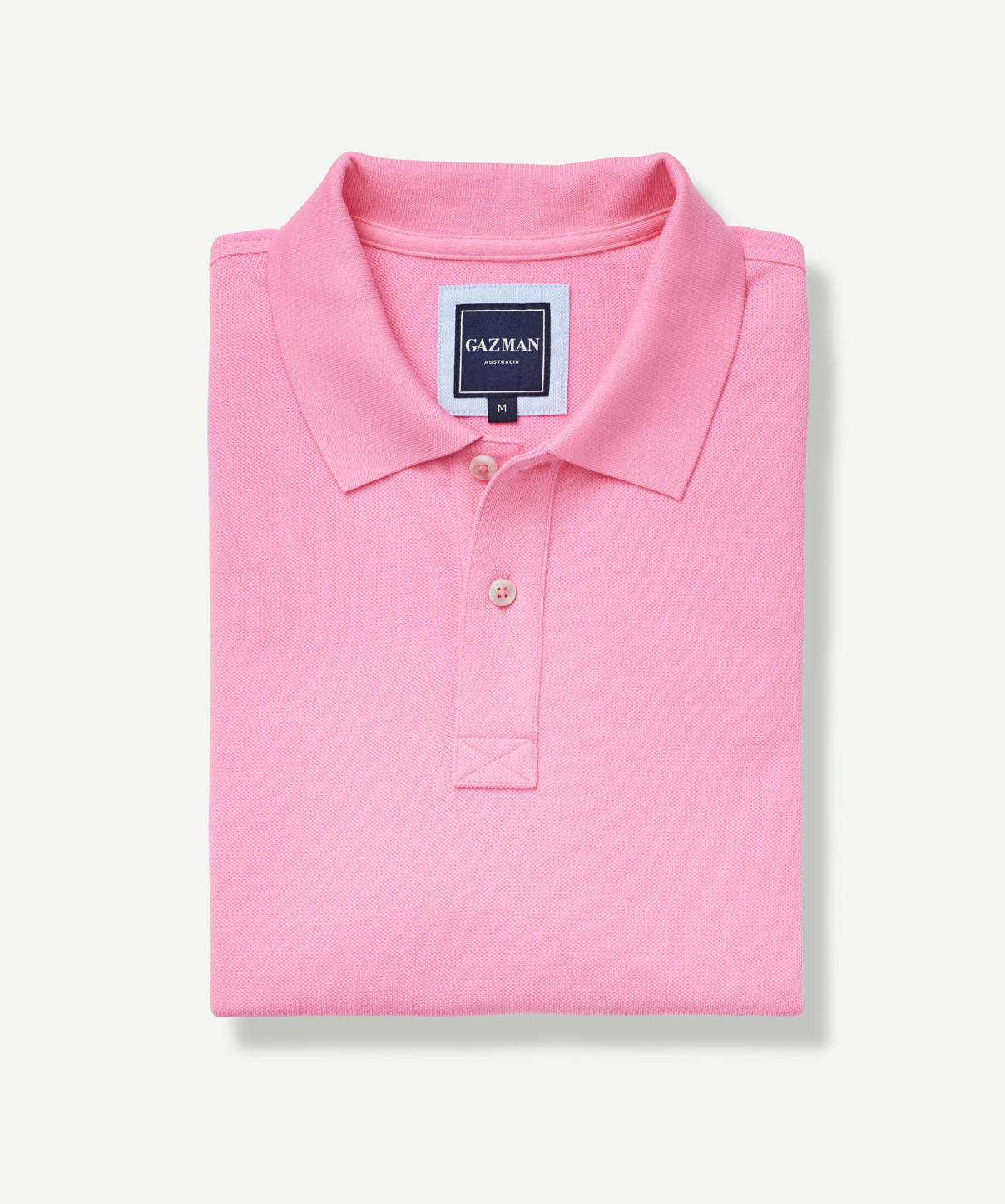 Classic Pique Polo - Pink - Polos - GAZMAN