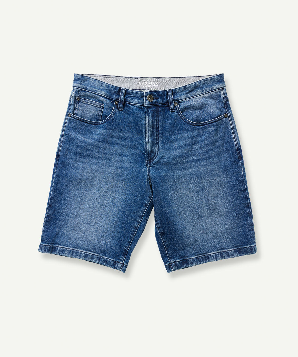 Denim Short - Indigo - Shorts - GAZMAN