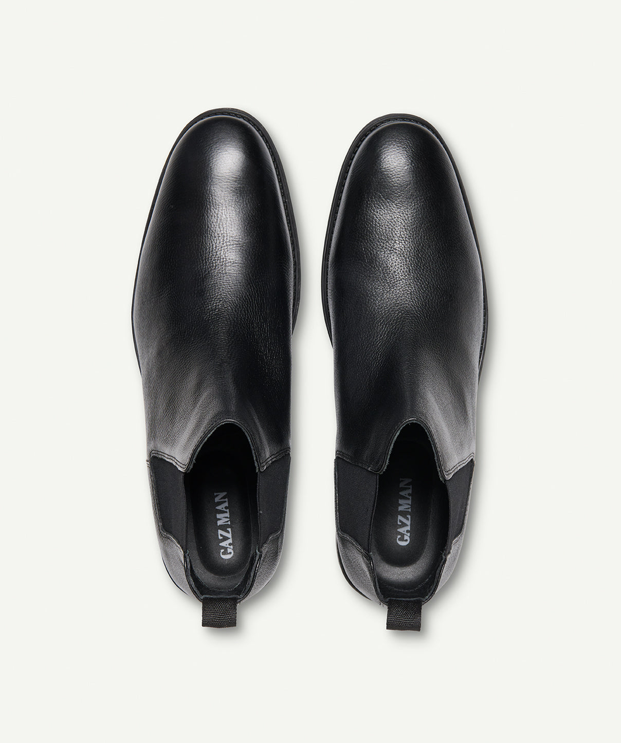 GAZMAN Leather Chelsea Boot - Black - Shoes - GAZMAN