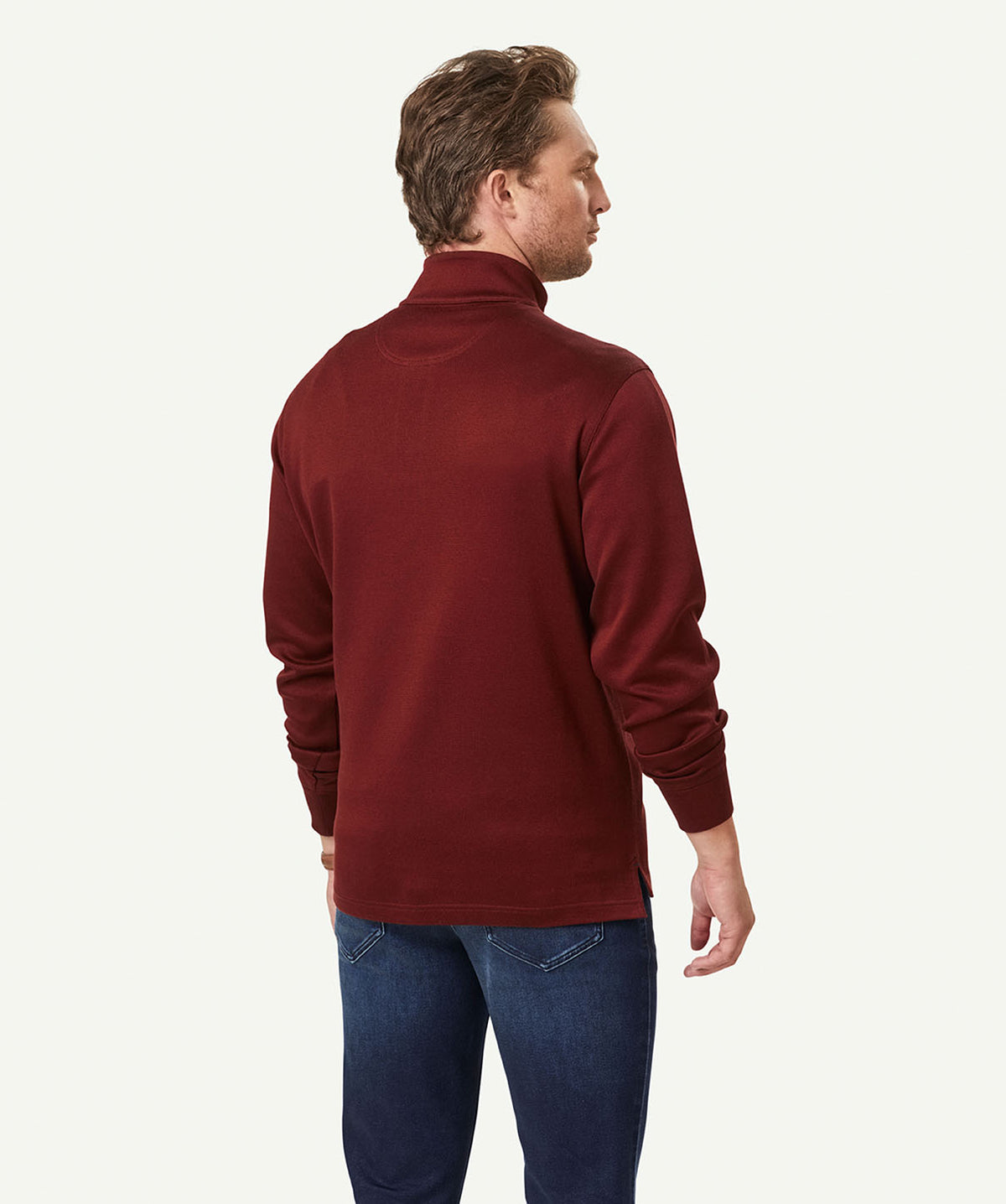 Half zip sweatshirt on sale mens