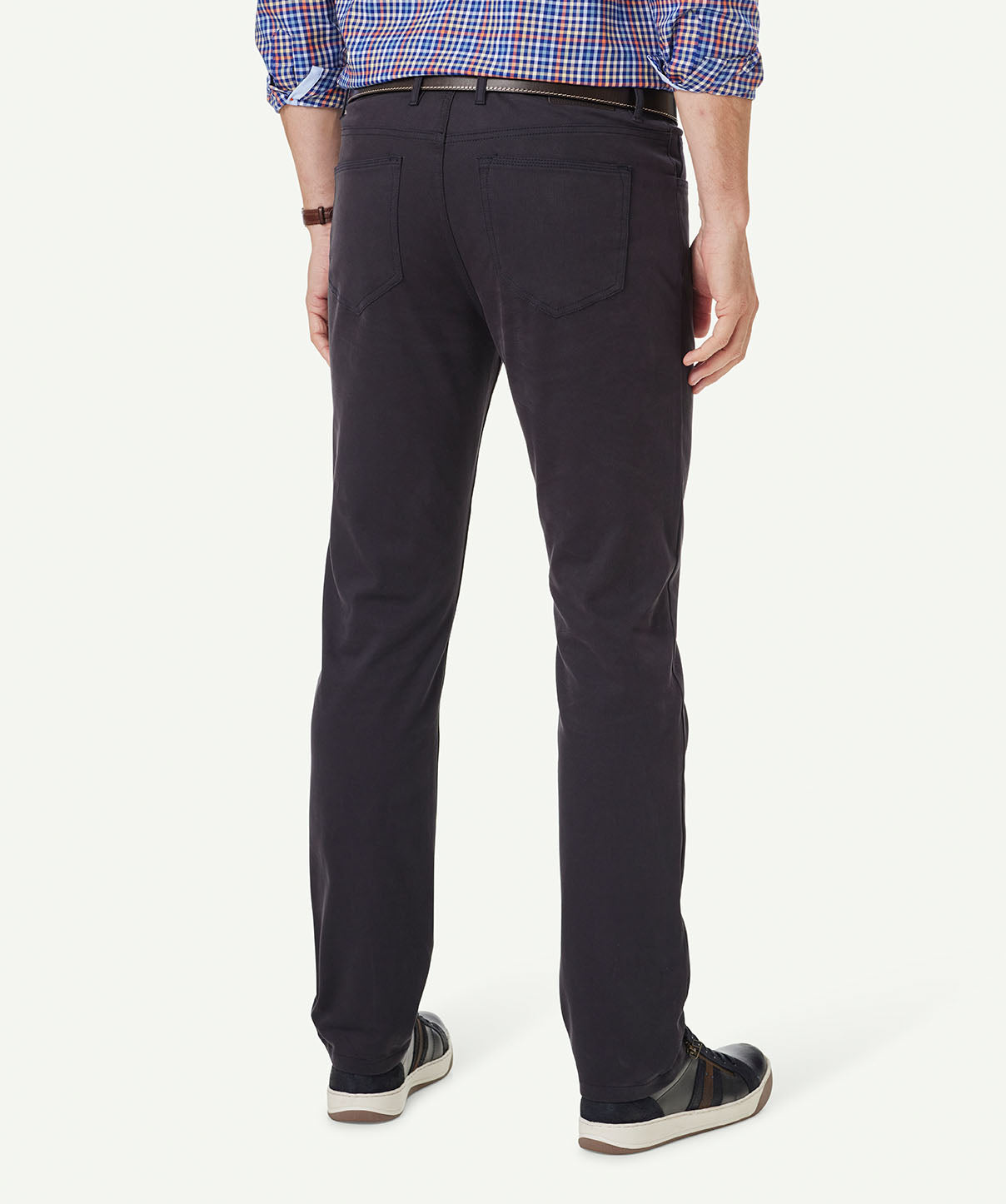 Stretch Bedford Cord Pants - Charcoal - Casual Pants - GAZMAN