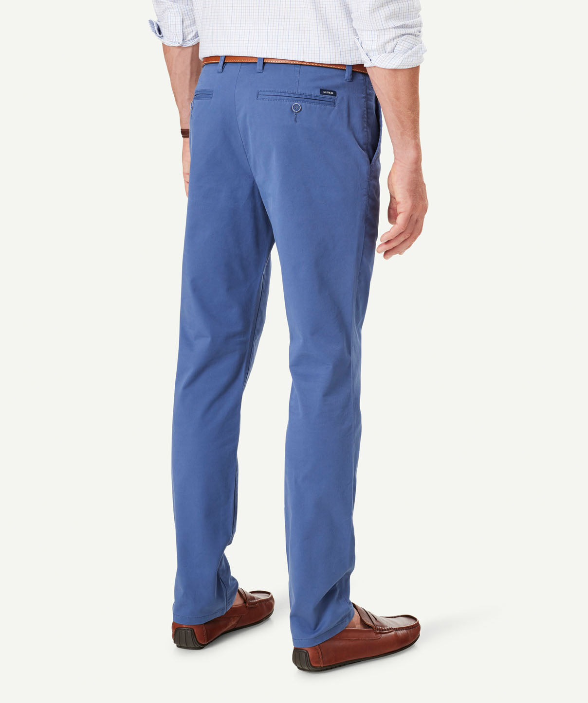 Modern Chino Pants - Marine Blue - Casual Pants - GAZMAN