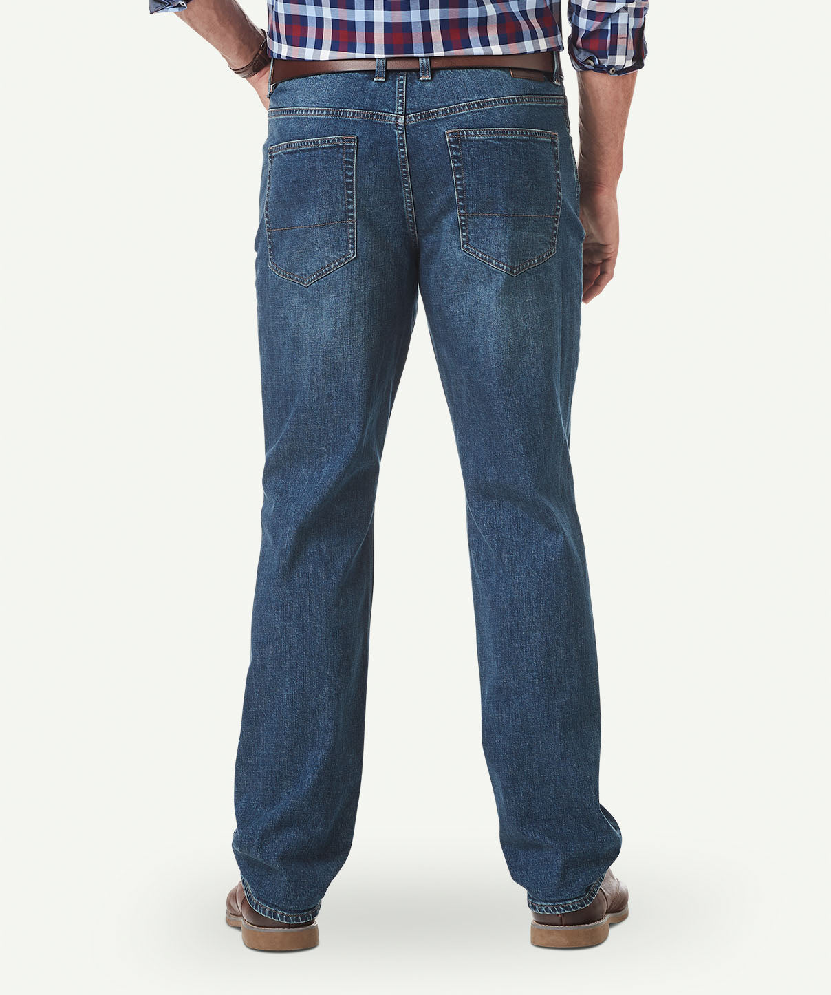 Classic Stretch Jeans - Dark Indigo - Jeans - GAZMAN