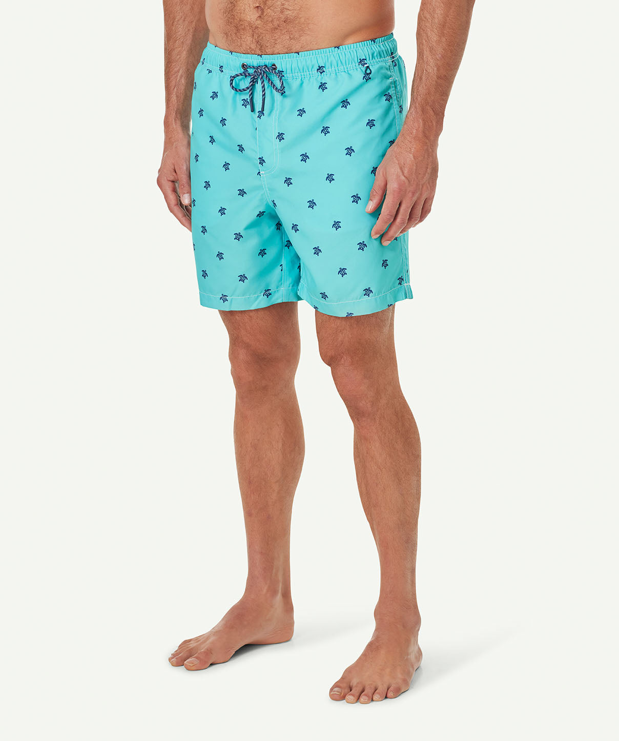 Mens polka dot hot sale swim shorts