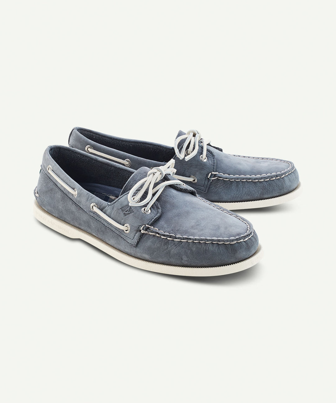 Gray sperrys on sale