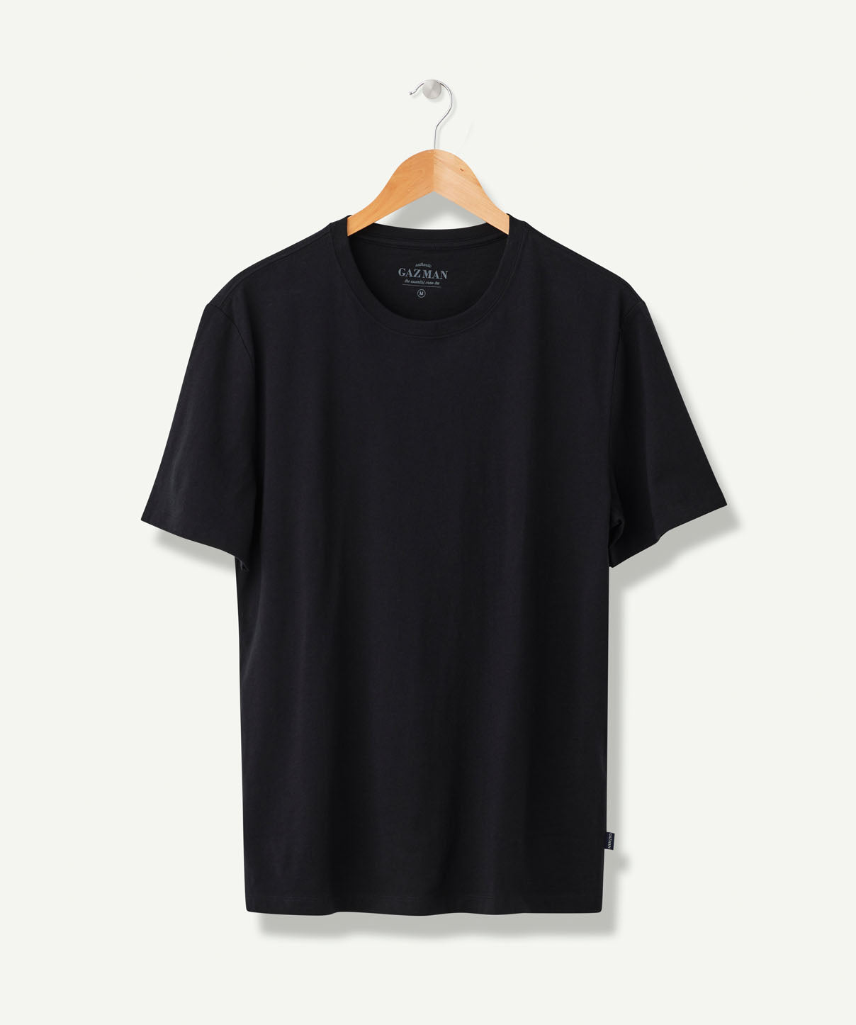 Basic Crew T-shirt - Black - T-Shirts - GAZMAN