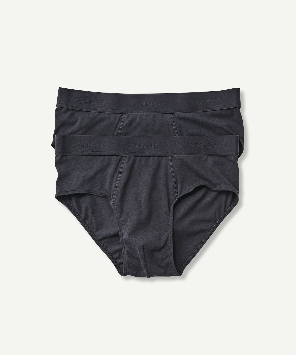 2 Pack of Basic Briefs - BLACK - Underwear - GAZMAN